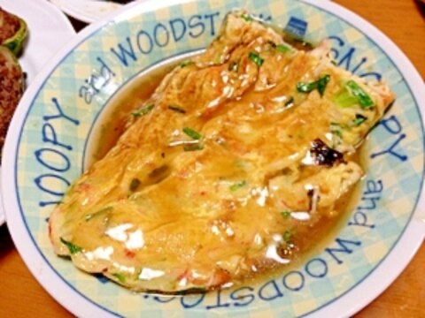 なんちゃってカニ玉